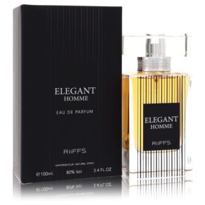 Riiffs Elegant Homme Men Eau De Parfum Spray 3.4 oz (100 ml) by Riiffs
