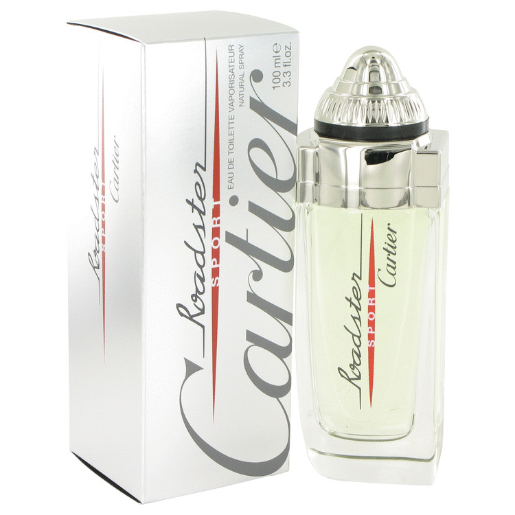 Roadster Sport Men Eau De Toilette Spray 3.4 oz (100 ml) by Cartier
