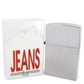 Roccobarocco Silver Jeans Women Eau De Toilette Spray (new packaging) 2.5 oz (75 ml) by Roccobarocco