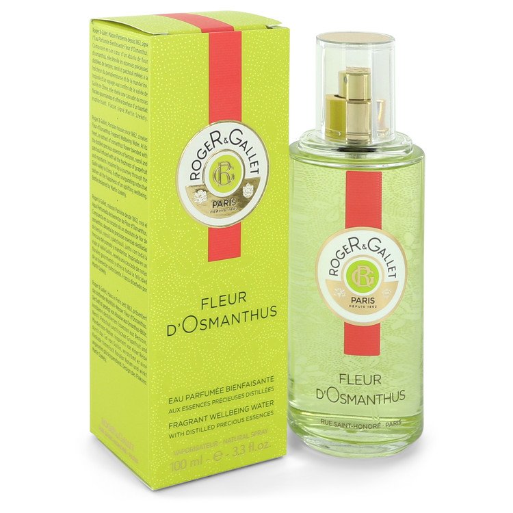 Roger & Gallet Fleur D'Osmanthus Women Fragrant Wellbeing Water Spray 3.3 oz (100 ml) by Roger & Gallet