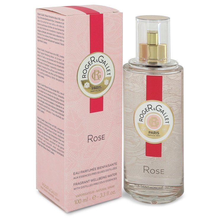 Roger & Gallet Rose Women Fragrant Wellbeing Water Spray 3.3 oz (100 ml) by Roger & Gallet