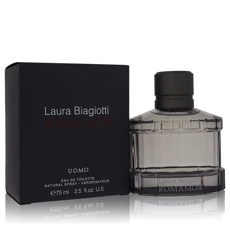 Romamor Uomo Men Eau De Toilette Spray 2.5 oz (75 ml) by Laura Biagiotti