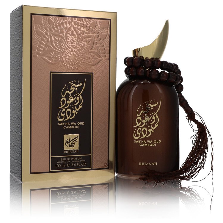 Sabha Wa Oud Cambodi Men Eau De Parfum Spray (Unisex) 3.4 oz (100 ml) by Rihanah