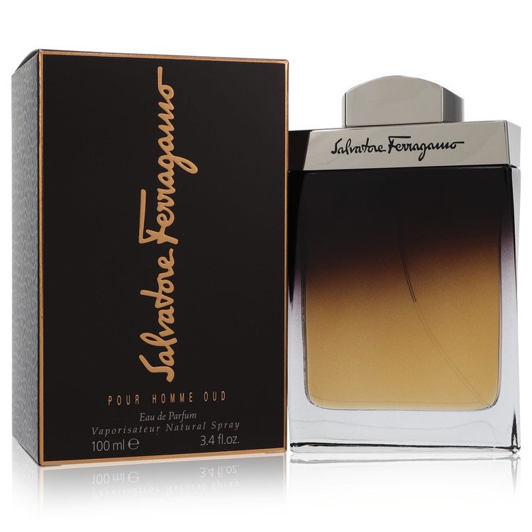 Salvatore Ferragamo Oud Men Eau De Parfum Spray 3.4 oz (100 ml) by Salvatore Ferragamo