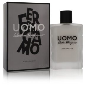 Salvatore Ferragamo Uomo Men After Shave Balm 3.4 oz (100 ml) by Salvatore Ferragamo