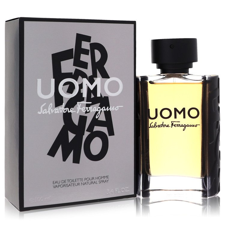 Salvatore Ferragamo Uomo Men Eau De Toilette Spray 3.4 oz (100 ml) by Salvatore Ferragamo