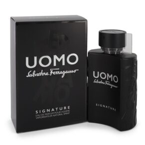 Salvatore Ferragamo Uomo Signature Men Eau De Parfum Spray 3.4 oz (100 ml) by Salvatore Ferragamo