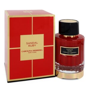 Sandal Ruby Women Eau De Parfum Spray (Unisex) 3.4 oz (100 ml) by Carolina Herrera