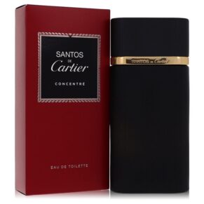 Santos De Cartier Men Eau De Toilette Concentree Spray 3.4 oz (100 ml) by Cartier