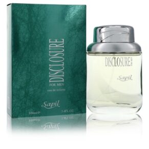 Sapil Disclosure Men Eau De Toilette Spray (Green Box) 3.4 oz (100 ml) by Sapil