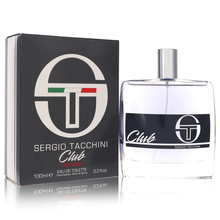 Sergio Tacchini Club Intense Men Eau De Toilette Spray 3.3 oz (100 ml) by Sergio Tacchini
