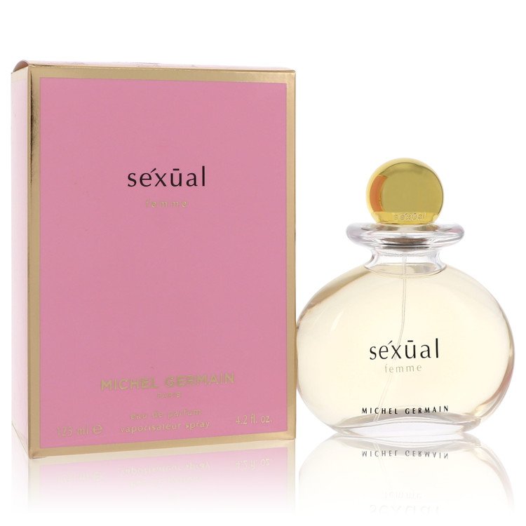 Sexual Femme Women Eau De Parfum Spray (Pink Box) 4.2 oz (125 ml) by Michel Germain