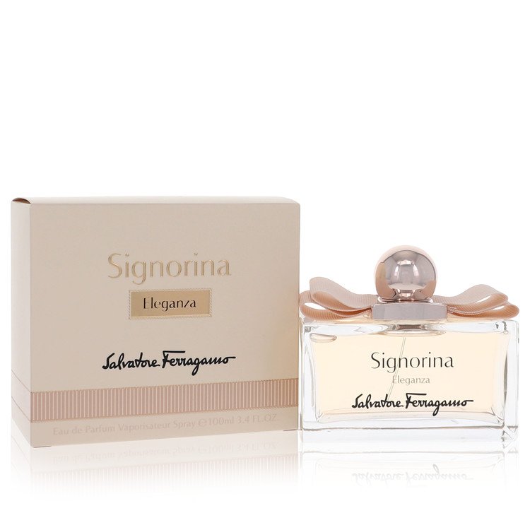 Signorina Eleganza Women Eau De Parfum Spray 3.4 oz (100 ml) by Salvatore Ferragamo