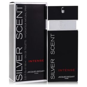 Silver Scent Intense Men Eau De Toilette Spray 3.33 oz (100 ml) by Jacques Bogart