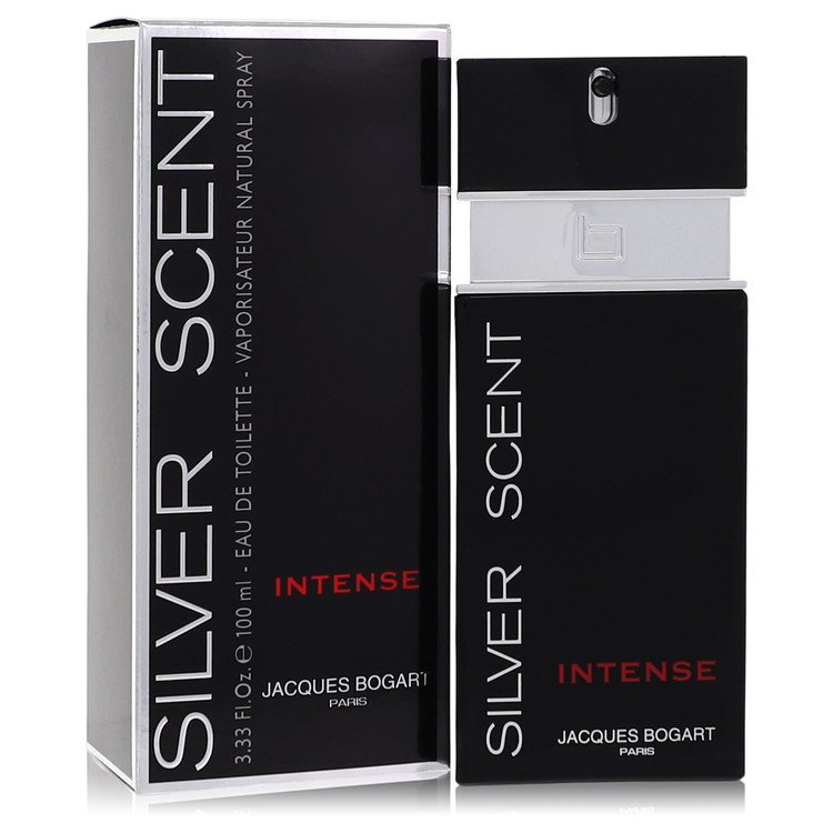 Silver Scent Intense Men Eau De Toilette Spray 3.33 oz (100 ml) by Jacques Bogart