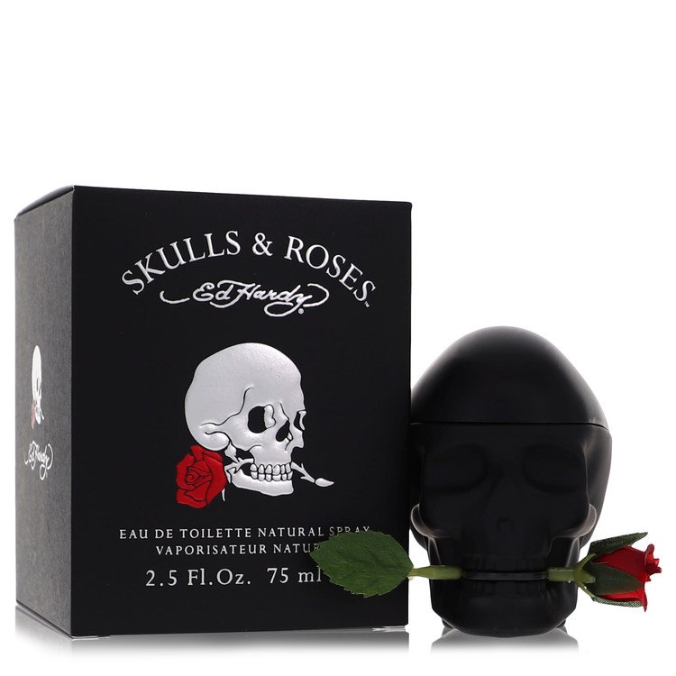 Skulls & Roses Men Eau De Toilette Spray 2.5 oz (75 ml) by Christian Audigier