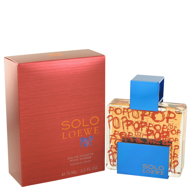 Solo Loewe Pop Men Eau De Toilette Spray 2.5 oz (75 ml) by Loewe