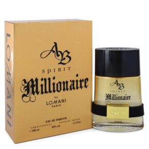 Spirit Millionaire Men Eau De Parfum Spray 3.3 oz (100 ml) by Lomani
