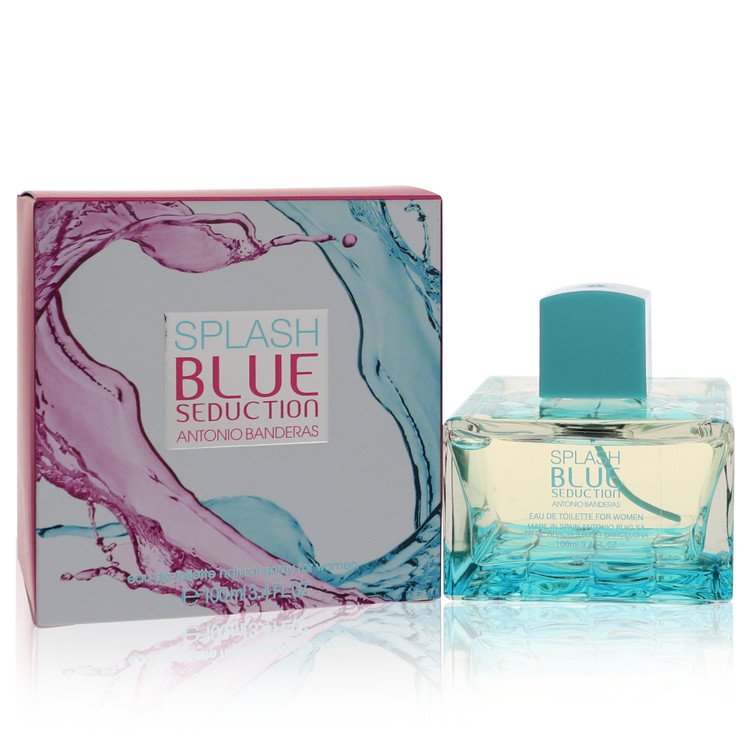 Splash Blue Seduction Women Eau De Toilette Spray 3.4 oz (100 ml) by Antonio Banderas