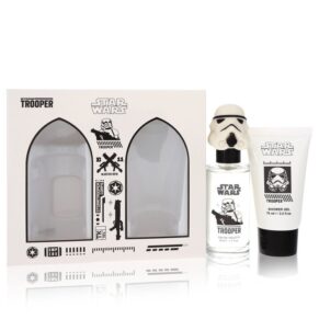 Star Wars Stormtrooper 3D Men Gift Set (New Packaging): 1.7 oz (50 ml) Eau De Toilette Spray + 2.5 oz (75 ml) Shower Gel by Disney