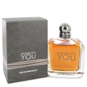 Stronger With You Men Eau De Toilette Spray 5.1 oz (150 ml) by Giorgio Armani