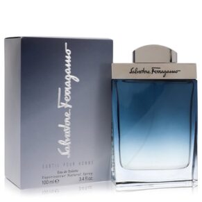 Subtil Men Eau De Toilette Spray 3.4 oz (100 ml) by Salvatore Ferragamo