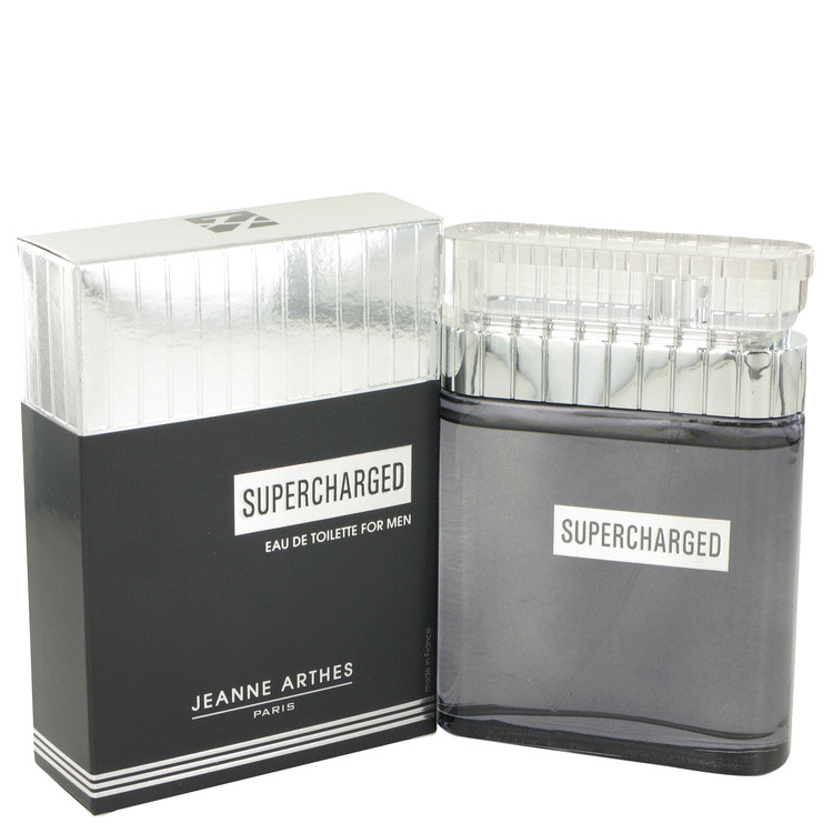 Supercharged Men Eau De Toilette Spray 3.3 oz (100 ml) by Jeanne Arthes