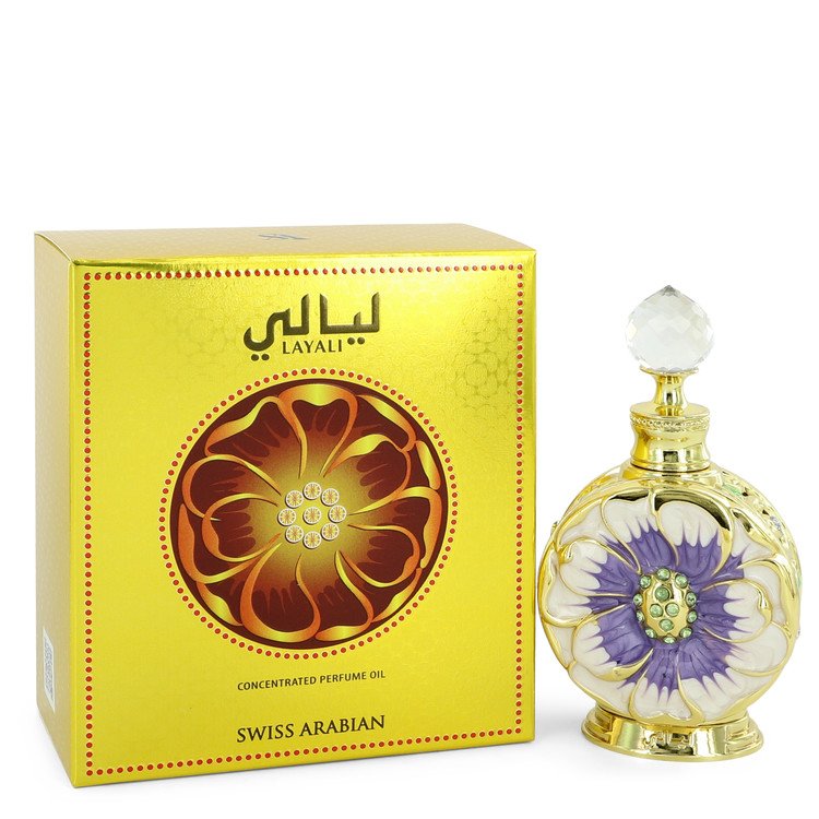 Swiss Arabian Layali Women Concentrated Perfume Oil 0.5 oz by Swiss Arabian