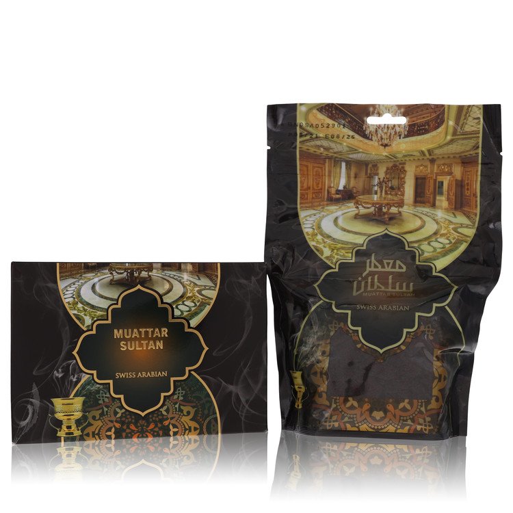Swiss Arabian Muattar Sultan Men Incense (Unisex) 3.4 oz (100 ml) by Swiss Arabian