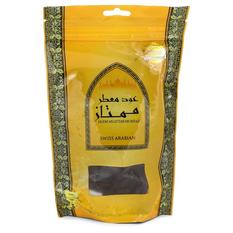 Swiss Arabian Oudh Muattar Mumtaz Men Bakhoor Incense (Unisex) 250 grams by Swiss Arabian