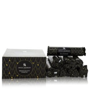 Swiss Arabian Premium Quality Charcoal Men 80 pieces of Premium Charcoal Briquettes 33 mm by Swiss Arabian