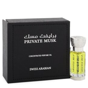 Swiss Arabian Private Musk Women Concentrated Perfume Oil (Unisex) 0.4 oz by Swiss Arabian