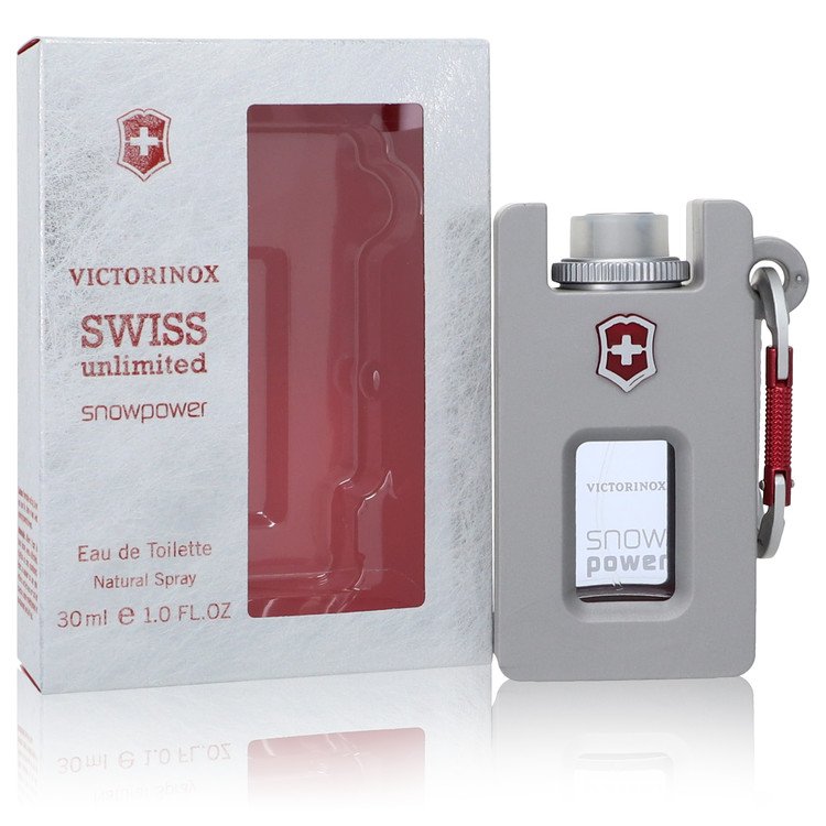 Swiss Unlimited Snowpower Men Eau De Toilette Spray 1 oz (30 ml) by Swiss Army