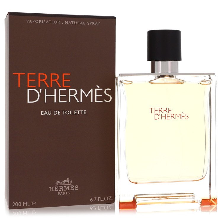 Terre D'Hermes Men Eau De Toilette Spray 6.7 oz (200 ml) by Hermes