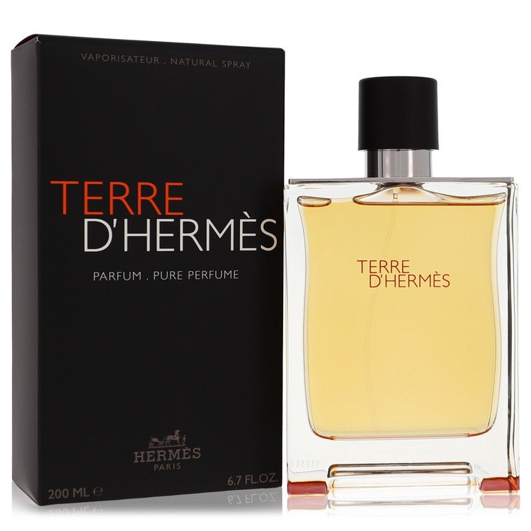 Terre D'Hermes Men Pure Perfume Spray 6.7 oz (200 ml) by Hermes