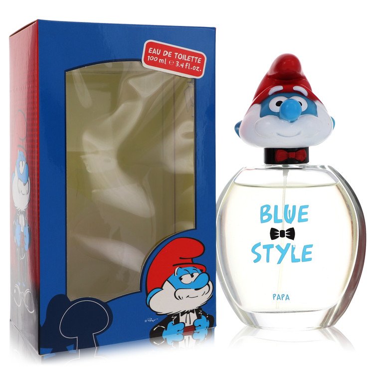 The Smurfs Men Blue Style Papa Eau De Toilette Spray 3.4 oz (100 ml) by Smurfs