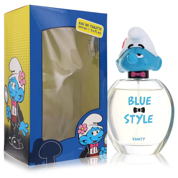 The Smurfs Men Blue Style Vanity Eau De Toilette Spray 3.4 oz (100 ml) by Smurfs