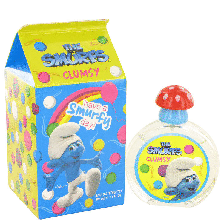 The Smurfs Men Clumsy Eau De Toilette Spray 1.7 oz (50 ml) by Smurfs