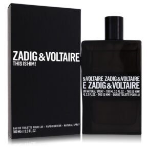This Is Him Men Eau De Toilette Spray 3.4 oz (100 ml) by Zadig & Voltaire