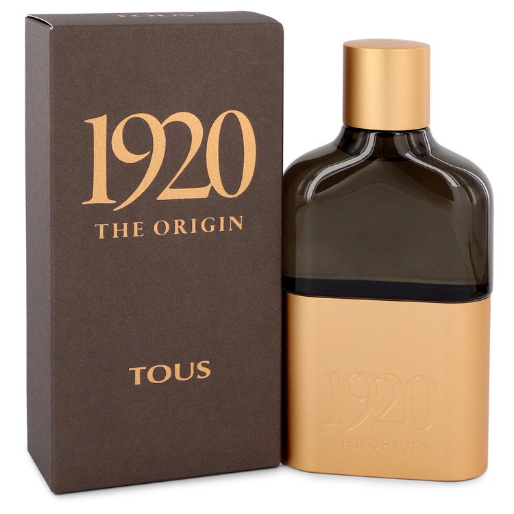Tous 1920 The Origin Men Eau De Parfum Spray 3.4 oz (100 ml) by Tous