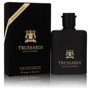 Trussardi Black Extreme Men Eau De Toilette Spray 1.7 oz (50 ml) by Trussardi