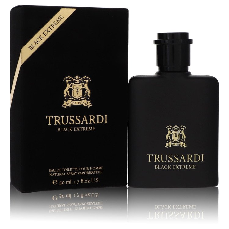 Trussardi Black Extreme Men Eau De Toilette Spray 1.7 oz (50 ml) by Trussardi