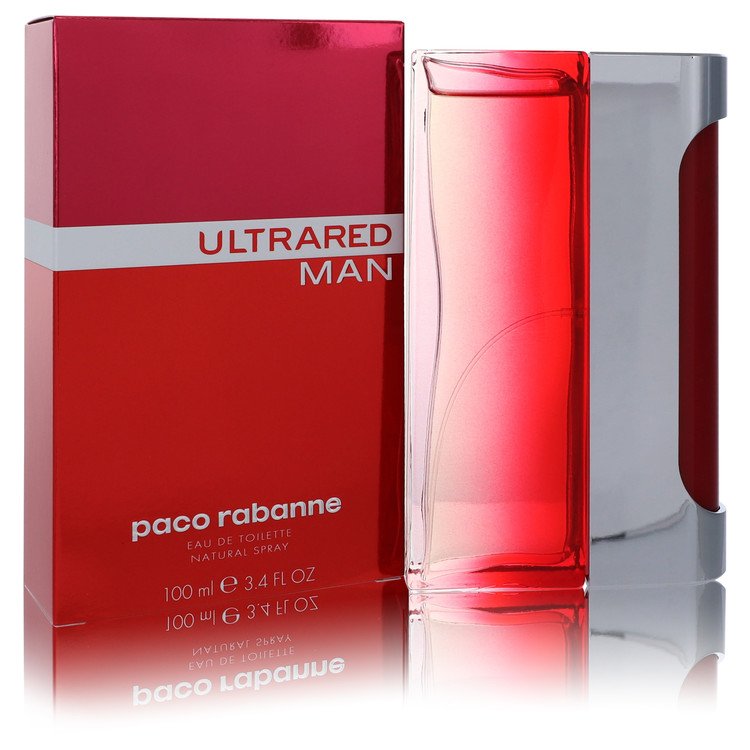 Ultrared Men Eau De Toilette Spray 3.4 oz (100 ml) by Paco Rabanne