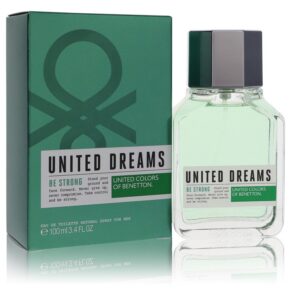 United Dreams Be Strong Men Eau De Toilette Spray 3.4 oz (100 ml) by Benetton