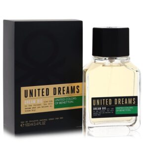 United Dreams Dream Big Men Eau De Toilette Spray 3.4 oz (100 ml) by Benetton