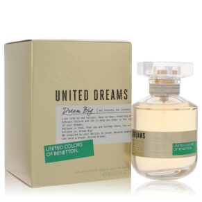 United Dreams Dream Big Women Eau De Toilette Spray 2.7 oz by Benetton