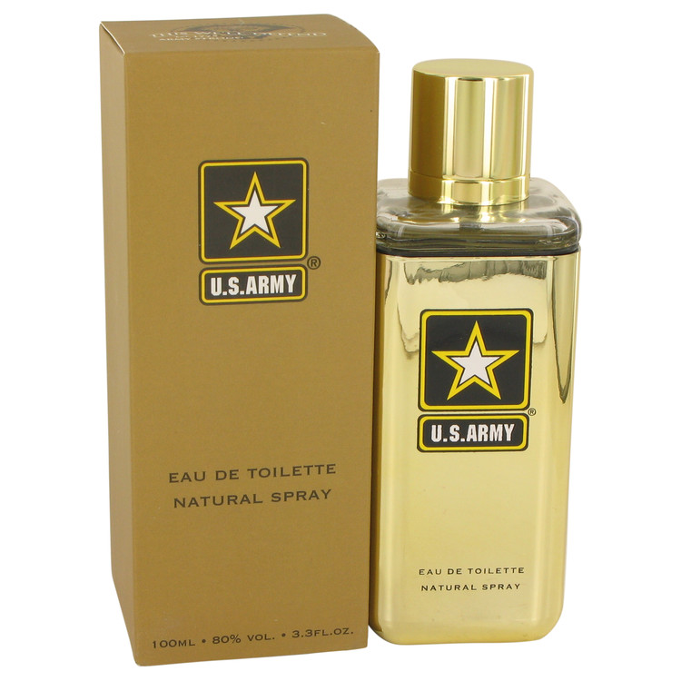 Us Army Gold Men Eau De Toilette Spray 3.3 oz (100 ml) by Us Army