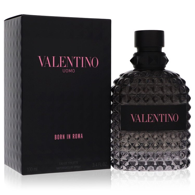 Valentino Uomo Born In Roma Men Eau De Toilette Spray 3.4 oz (100 ml) by Valentino
