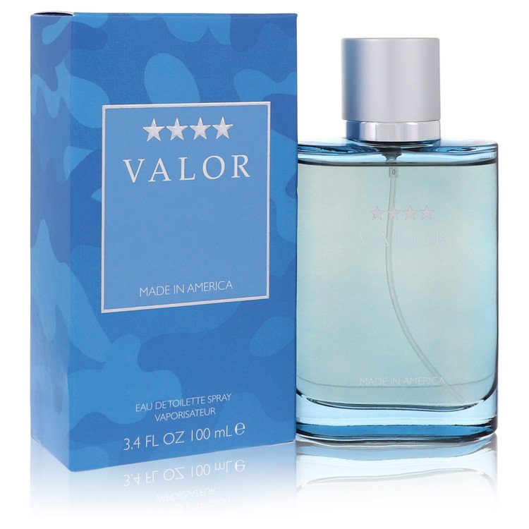 Valor Men Eau De Toilette Spray 3.4 oz (100 ml) by Dana