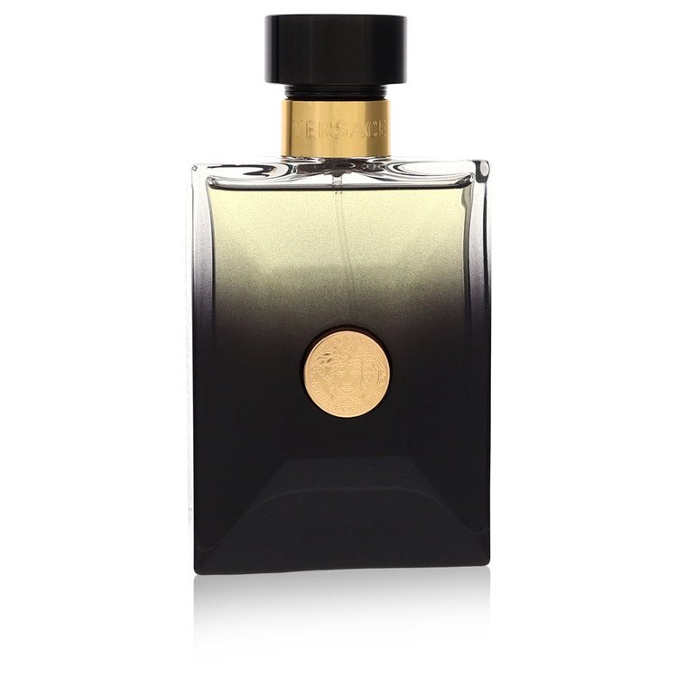 Versace Pour Homme Oud Noir Men Eau De Parfum Spray (Tester) 3.4 oz (100 ml) by Versace